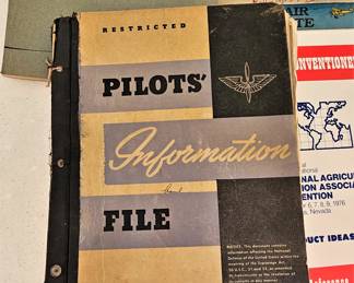 Vintage Pilots' Information File Book
