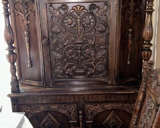 CARVED CABINET