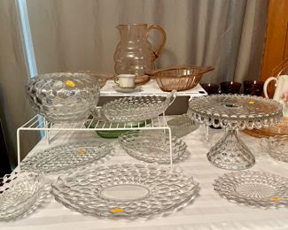 American Fostoria Including the Lovely American Fostoria Cake Stand!