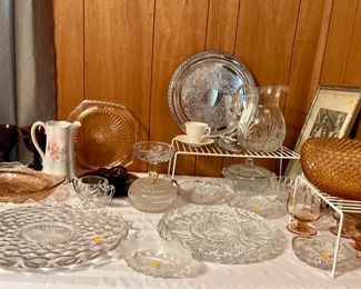 Pink Depression Glass