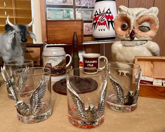 Arthur Court Eagle Glasses