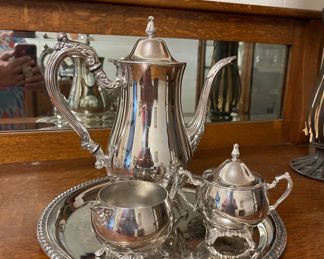 Silver Plate Tea Set