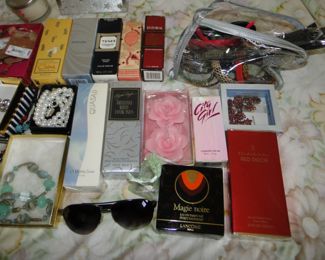 Perfume and jewelry