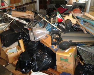 Tons of items we have to uncover from the attic