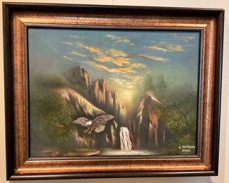 Another waterfall - Artist E. Anthony - 2022