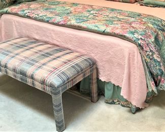 Custom bed bench