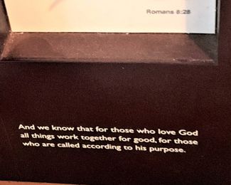 "And we know that  . . ." Romans 8:28