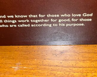 "And we know that . . ." Romans 8:28