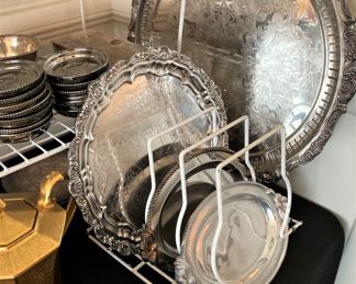 Silverplate trays