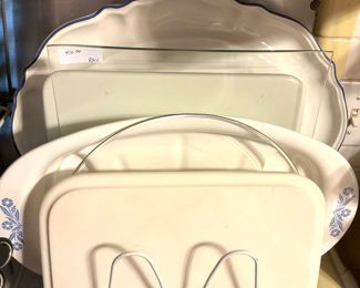 Cutting board; platters