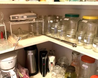 Pantry "finds" . . . including canning jars
