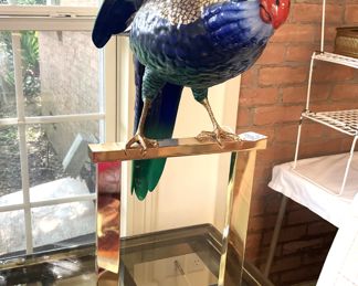 Every sunroom needs a parrot! (as is)