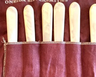 Mother-of-Pearl handled knives