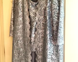 3 piece evening wear