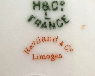 Haviland dishes - Limoges, France