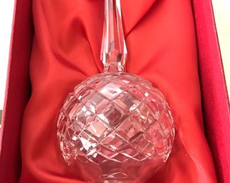 Waterford crystal tree topper