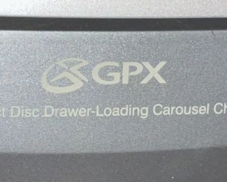 GPX -Compact Disc Drawer-Loading Carousel Changer