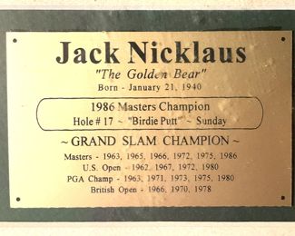 1986 Masters - Jack Nicklaus