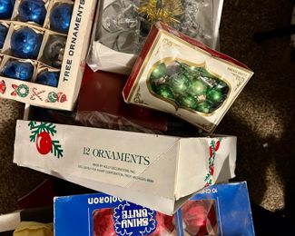 Shiny brites- about5 boxes