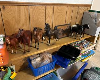 Vintage horses breyer