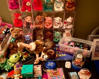 Trolls, beanie babies, disney