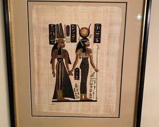 Tons of Egyptian art and decor