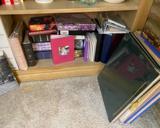 Photo albums and scrapbooks
