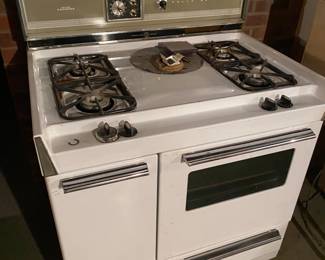 Vintage gas stove
