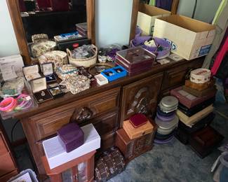 Brand new jewelry and jewelry storage options