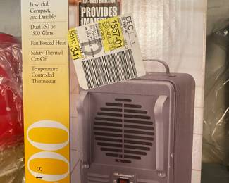 Portable electric heater 
