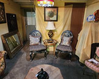 Great pair of matching occasional chairs