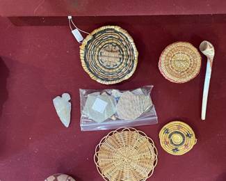 Native American, Pottery, and Baskets