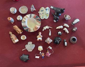 Native American, Pottery, and other items