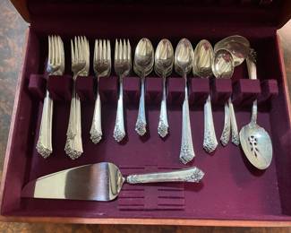 Damask Rose Sterling Flatware