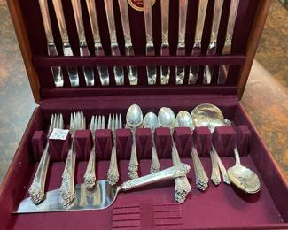 Damask Rose Sterling Flatware