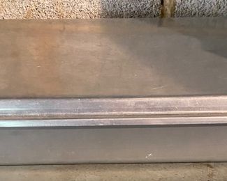 Vintage Aluminum covered cake pan