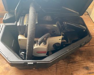 Craftsman chainsaw with case