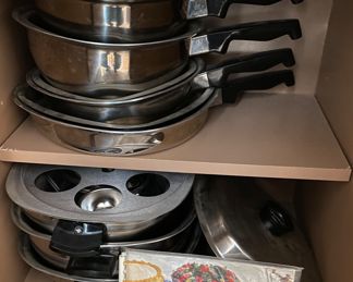 Vintage Artisto Craft Pots and Pans Set