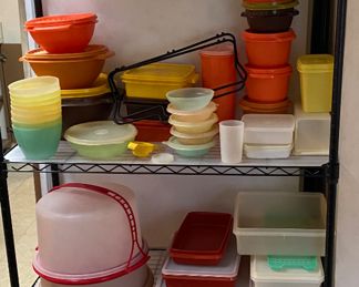 Lots of Tupperware!
