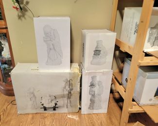 Dept. 56 Silhouettes...Large Nativity Statued