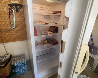 Upright freezer.  It works!   100.