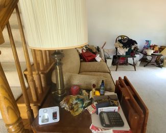 Stiffel solid brass lamp $40