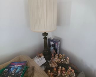 Stiffel lamp $40. Hummel collection all (more than 20) $175