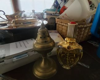 Turkish incense burner brass $20