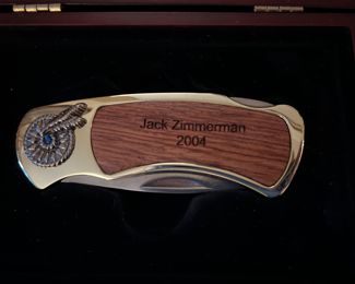 Maxam Jack Zimmerman 2004 pocket knife