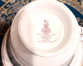 Royal Daulton "Carlyle" fine bone china 6pc set