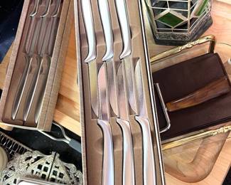 2 New in box - Gerber Legendary Blades knife set of 6 ea and 6 knives out of box 