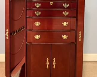 Jewelry chest - opens on both sides and top