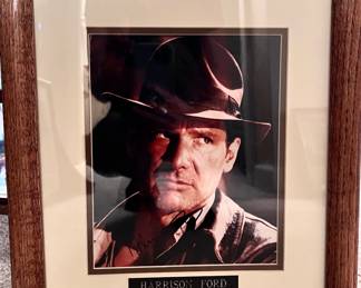 Harrison Ford as Indiana Jones "Raiders of the Lost Ark" Autographed photo