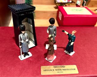 William Britain collectors Club "Advance With Mistletoe"